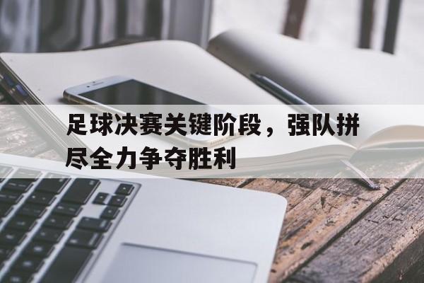 足球决赛关键阶段，强队拼尽全力争夺胜利